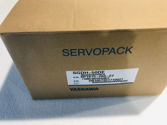 New Sealed Yaskawa ServoPack Drive SGDH-50DE Fast Shipping  UPS /  Fedex / DHL