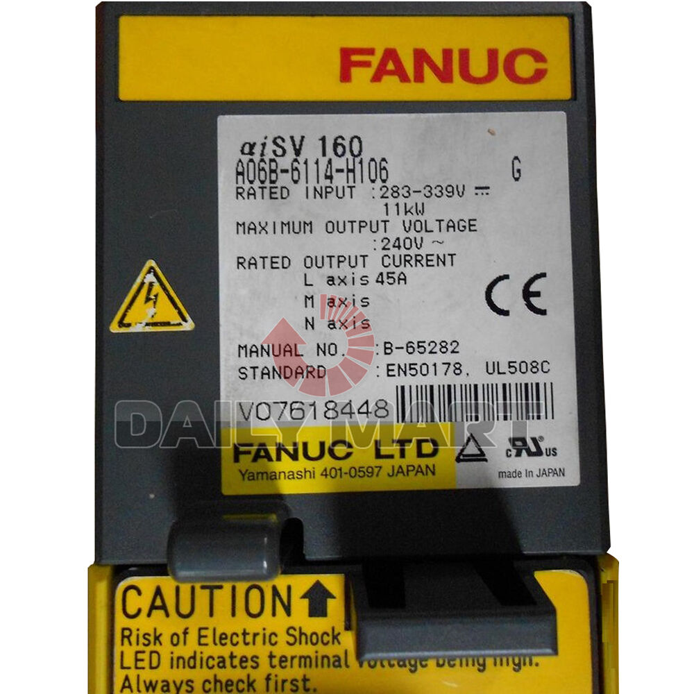 Used FANUC A06B-6114-H106 #WM06