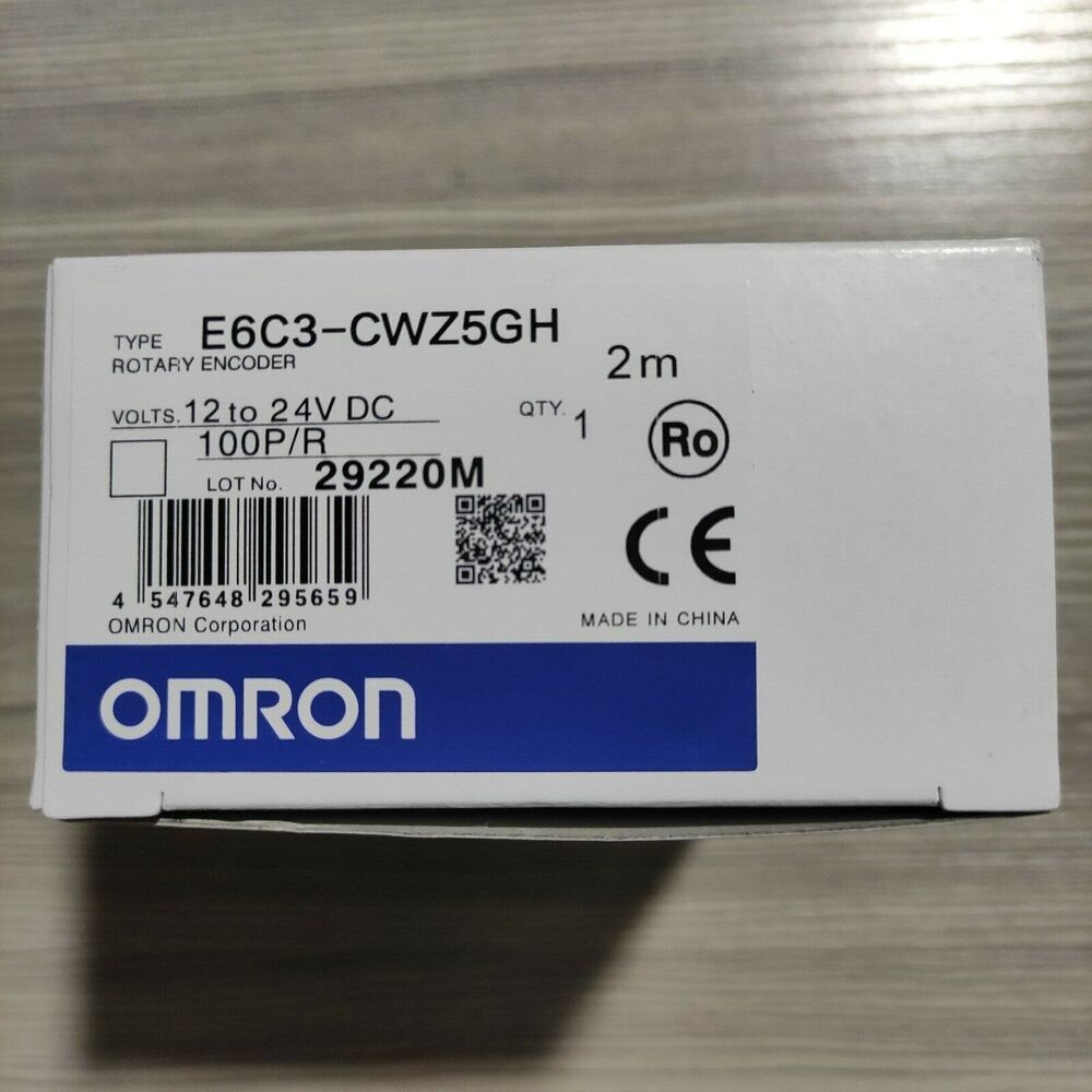 New Omron E6C3-CWZ5GH 100P/R E6C3CWZ5GH In Box Free Shipping 1PC DHL / UPS / FedEx