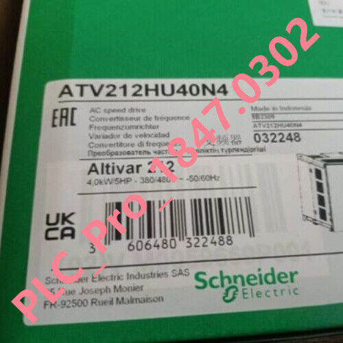 ATV212HU40N4 1PCS Brand New Schneider ATV212HU40N4 Fast delivery