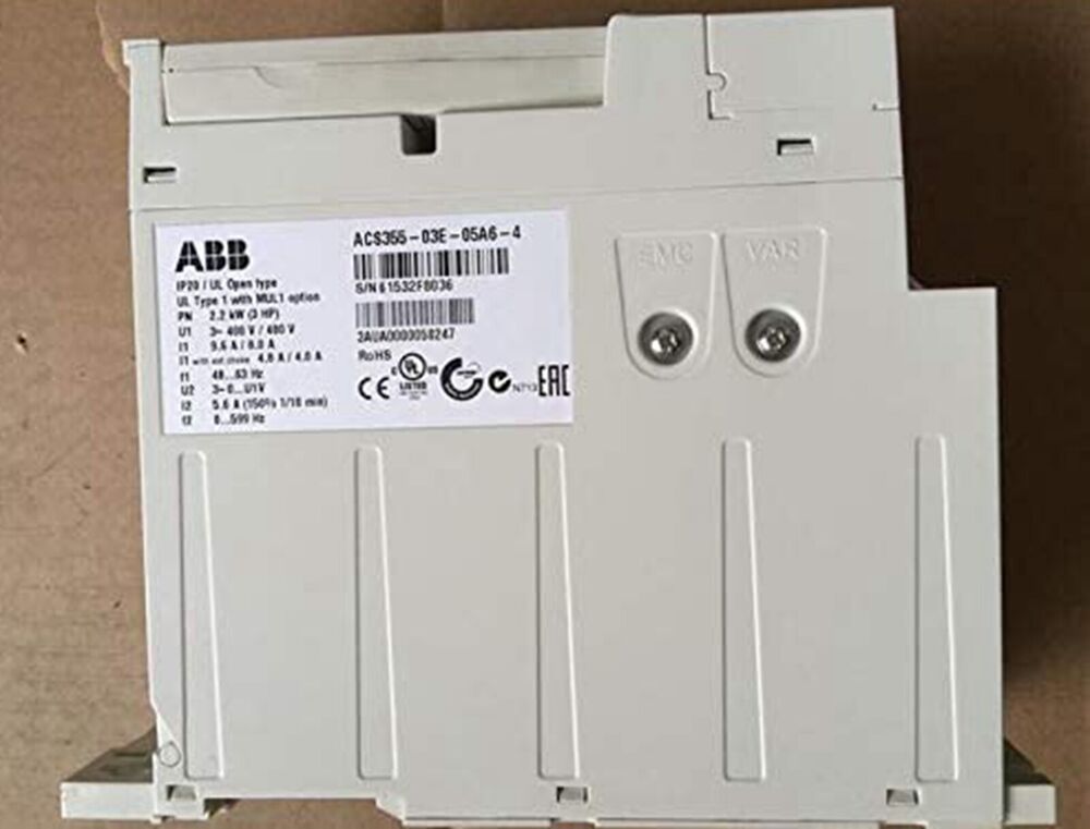 NEW ABB ACS355-03E-05A6-4 Inverter 2.2KW DHL / UPS / FedEx