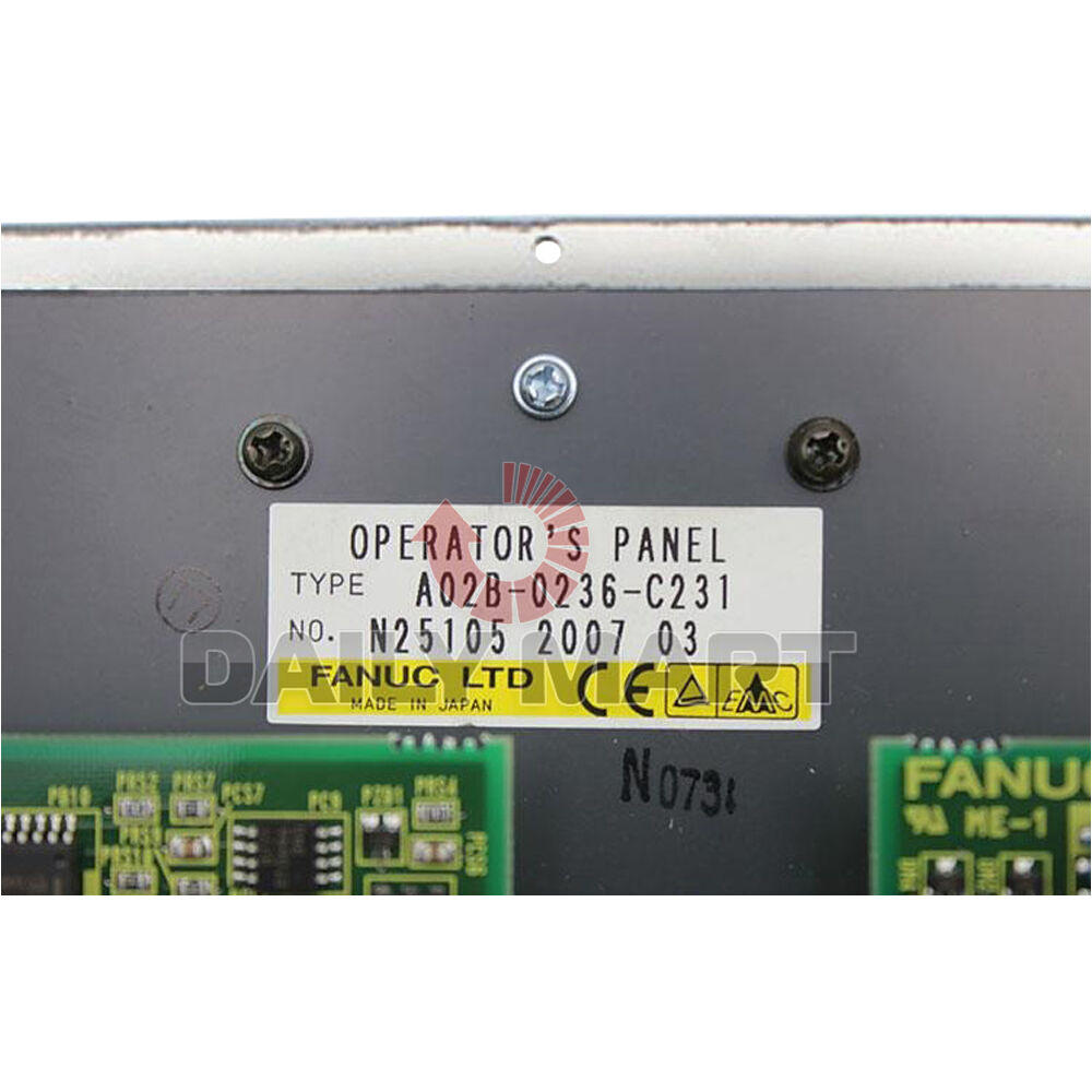 Used FANUC A02B-0236-C231 A02B0236C231 Operator Panel