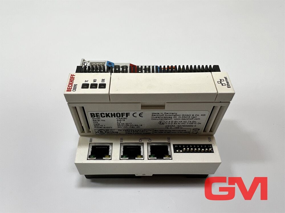 Beckhoff Cpu-Grundmodul CX8090 Embedded-Pc With Ethernet Module Hw 4.4 Unit