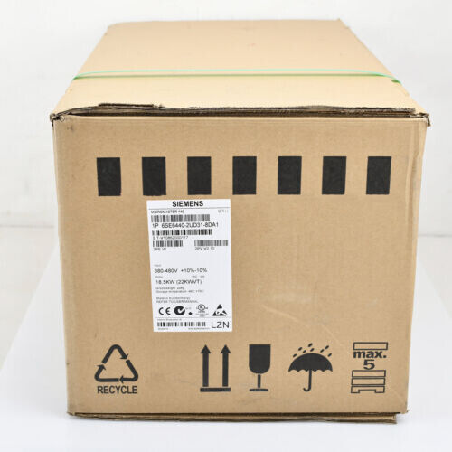 New Siemens 6SE6440-2UD31-8DA1 Inverter 6SE64402UD318DA1 Expedited Shipping Fedex / DHL