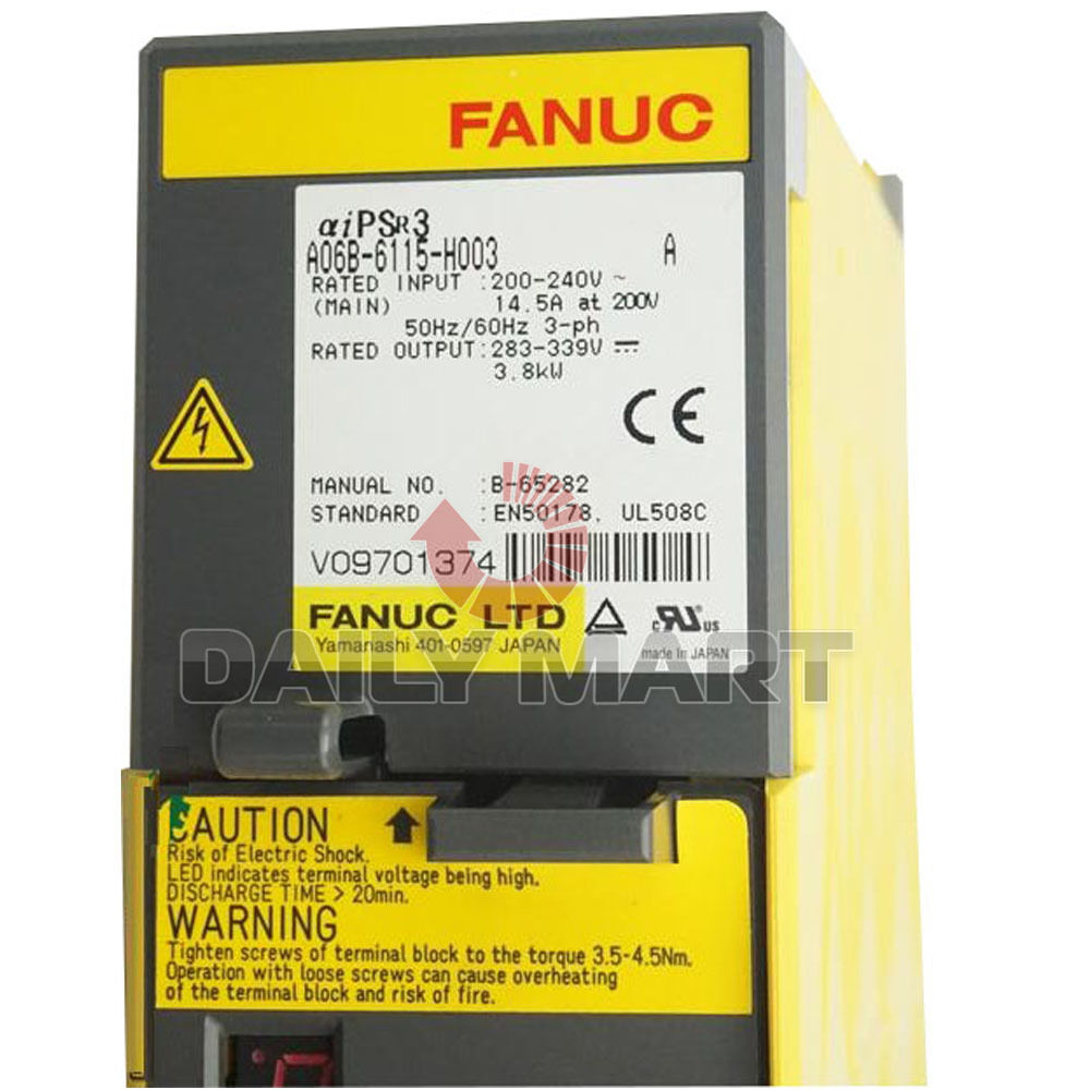 Used Fanuc A06B-6115-H003