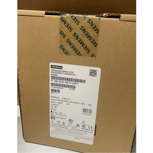 1PC NEW IN BOX Siemens 6SL3210-1KE17-5UP1 G120C inverter 3KW FAST SHIP