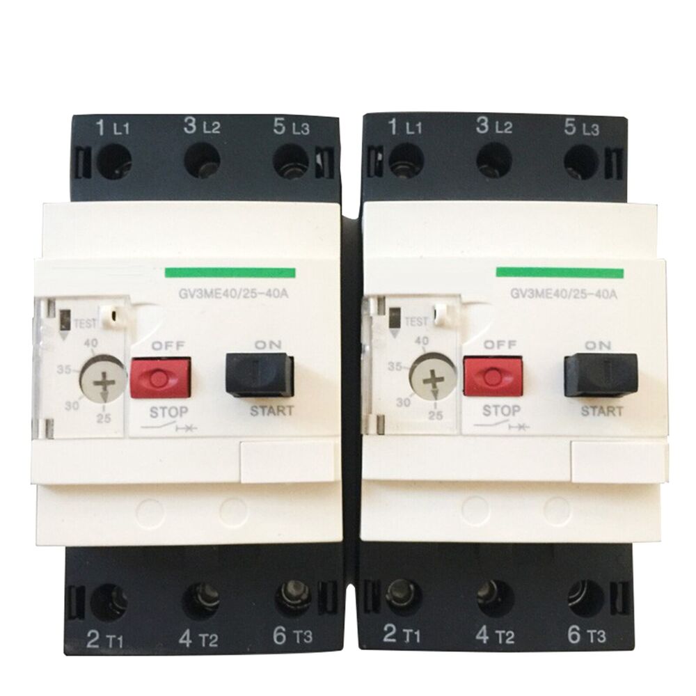 NEW SCHNEIDER GV3ME40 Motor Circuit Breaker 600VAC Free Expedited Shipping DHL / UPS / FedEX