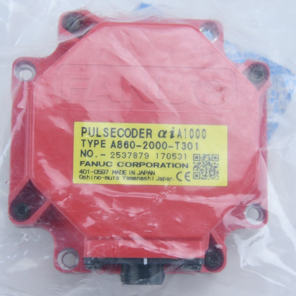 FANUC A860-2000-T301 Pulse Coder Encoder A8602000T301 New In Box Free Shipping DHL / UPS / FedEx