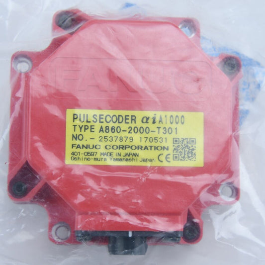 FANUC A860-2000-T301 Pulse Coder Encoder A8602000T301 New In Box Free Shipping DHL / UPS / FedEx