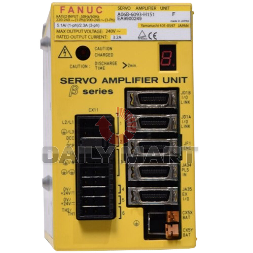 Brand New in Box FANUC A06B-6093-H151