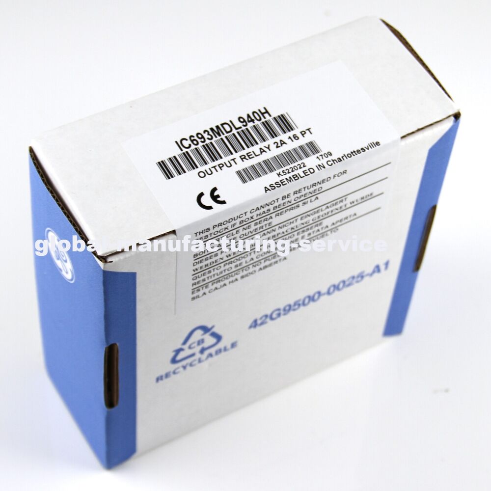 NEW GE Fanuc IC693MDL940H Output ModuleDHL / UPS / FedEx