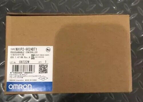 New Omron NX1P2-9024DT1 Programmable Controller NX1P29024DT1 Expedited Shipping UPS / DHL / Fedex