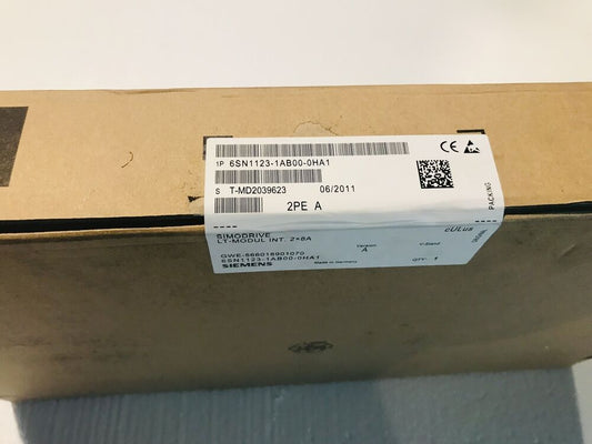 Siemens New Sealed 6SN1123-1AB00-0HA1 6SN1 123-1AB00-0HA1 in stock Fast Shipping