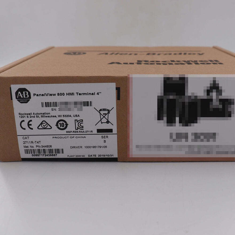 ALLEN BRADLEY 2711R-T4T PANELVIEW 800 4.3-INCH HMI TERMINAL New Factory Sealed DHL / UPS / FedEx