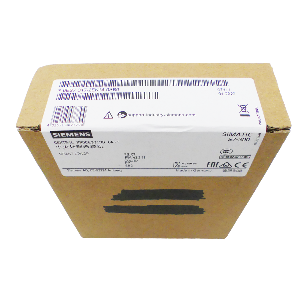 SIEMENS SIMATIC S7 6ES7317-2EK14-0AB0 6ES7 317-2EK14-0AB0 FS: 07-sealed-- UPS / Fedex / DHL