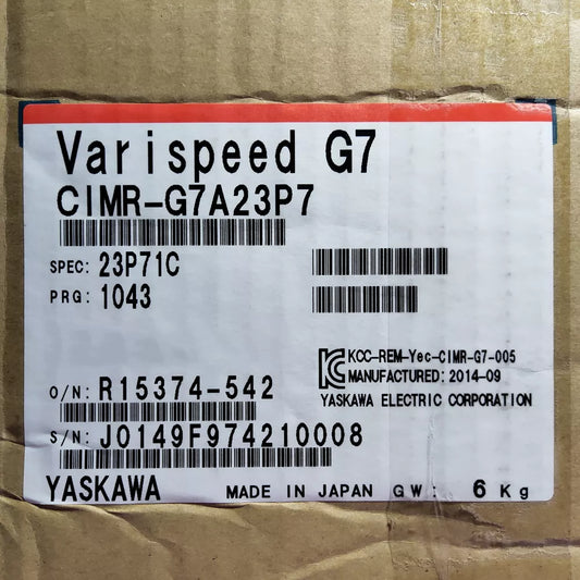 1PC New Yaskawa CIMR-G7A23P7 Inverter Expedited Shipping CIMRG7A23P7