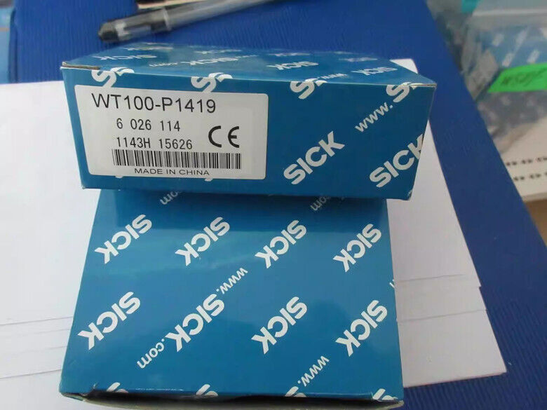 1PC New SICK WT100-P1419 Photoelectric Switch Free Shipping WT100P1419 DHL / UPS / FedEx