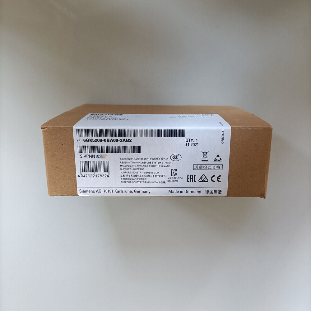 New Siemens Electrical Switch Module 6GK5208-0BA00-2AB2 With 1 Year Warranty Fedex / DHL