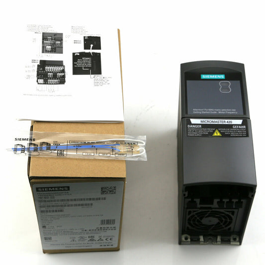 New In Box SIEMENS 6SE6 420-2UC17-5AA1 Inverter 0.75KW 220V DHL / UPS / FedEx