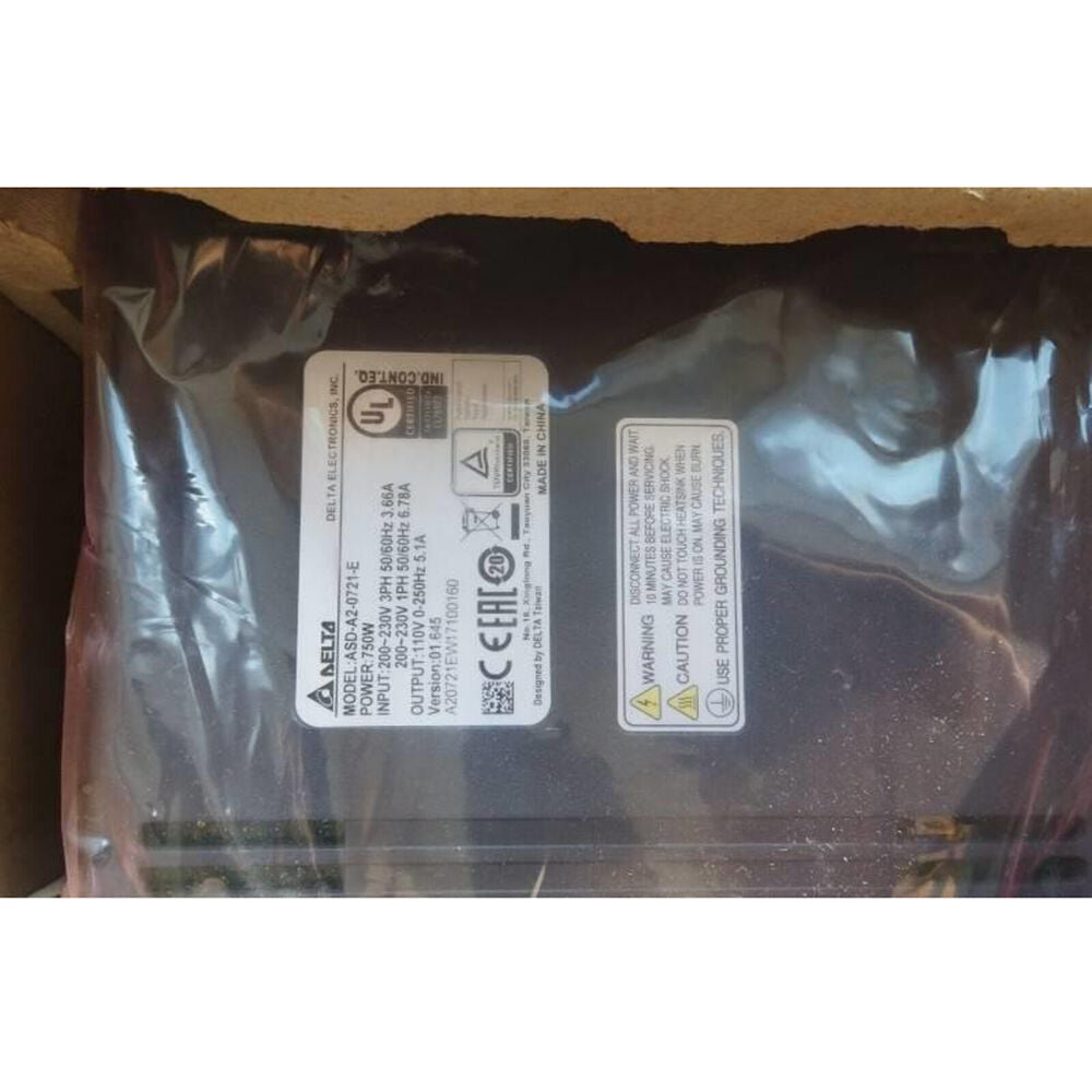 1PC New Delta ASD-A2-0721-E Servo Driver ASDA20721E Expedited Shipping DHL / UPS / FedEx