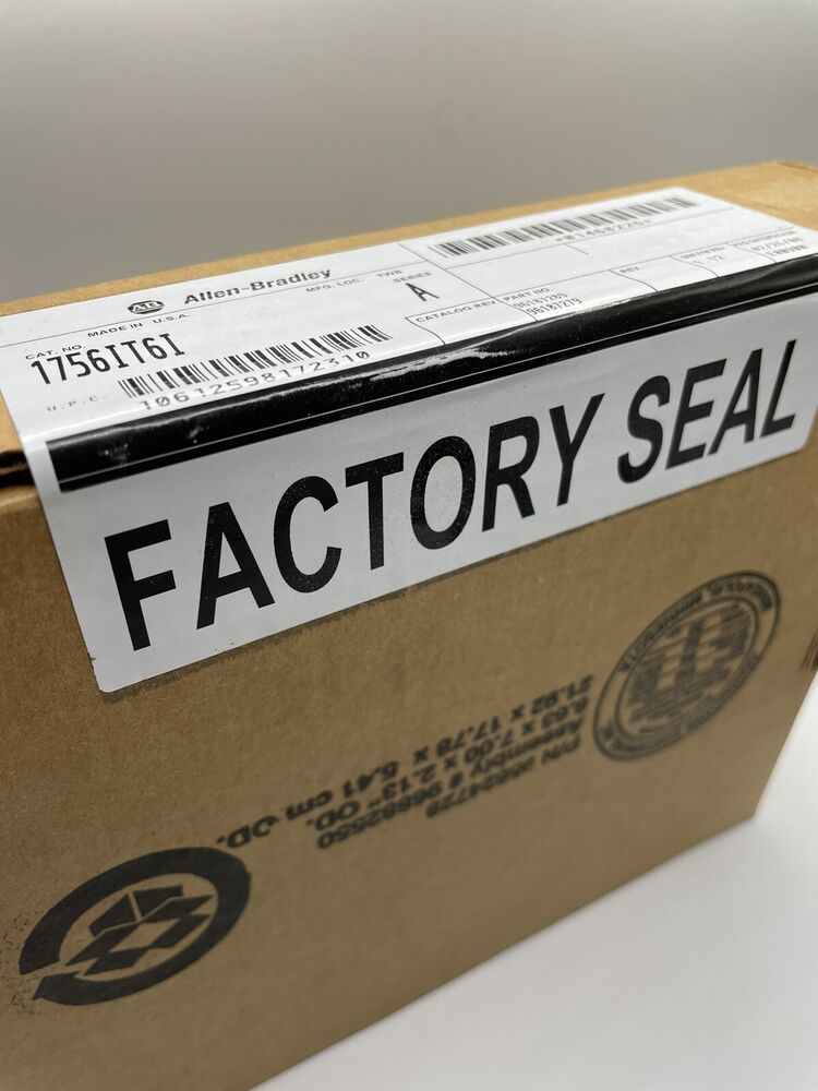 New Sealed Allen Bradley 1756-IT6I/ A ControlLogix 6 Point Analog Input Module DHL / UPS / FedEx