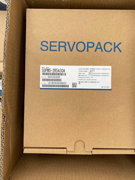 1PC New Yaskawa SGPMS-2R5A30A Servo Driver Expedited Shipping SGPMS2R5A30A