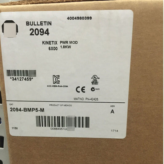 New In Box Allen Bradley 2094-BMP5-M 2094BMP5M Kinetix 6000 Axis Module EXPRESS DHL / UPS / FedEx