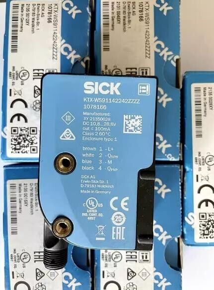 1 PCS NEW IN BOX SICK KTX-WS91141242ZZZZ Color Mark Sensor