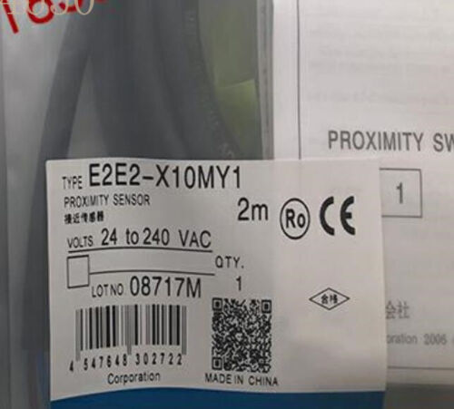 New Omron E2E-X10MY1 Proximity Switch Free Shipping E2EX10MY1 1PC DHL / UPS / FedEx