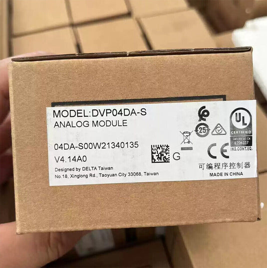 1PC New Delta DVP04DA-S PLC Module Expedited Shipping DVP04DAS DHL / UPS / FedEx