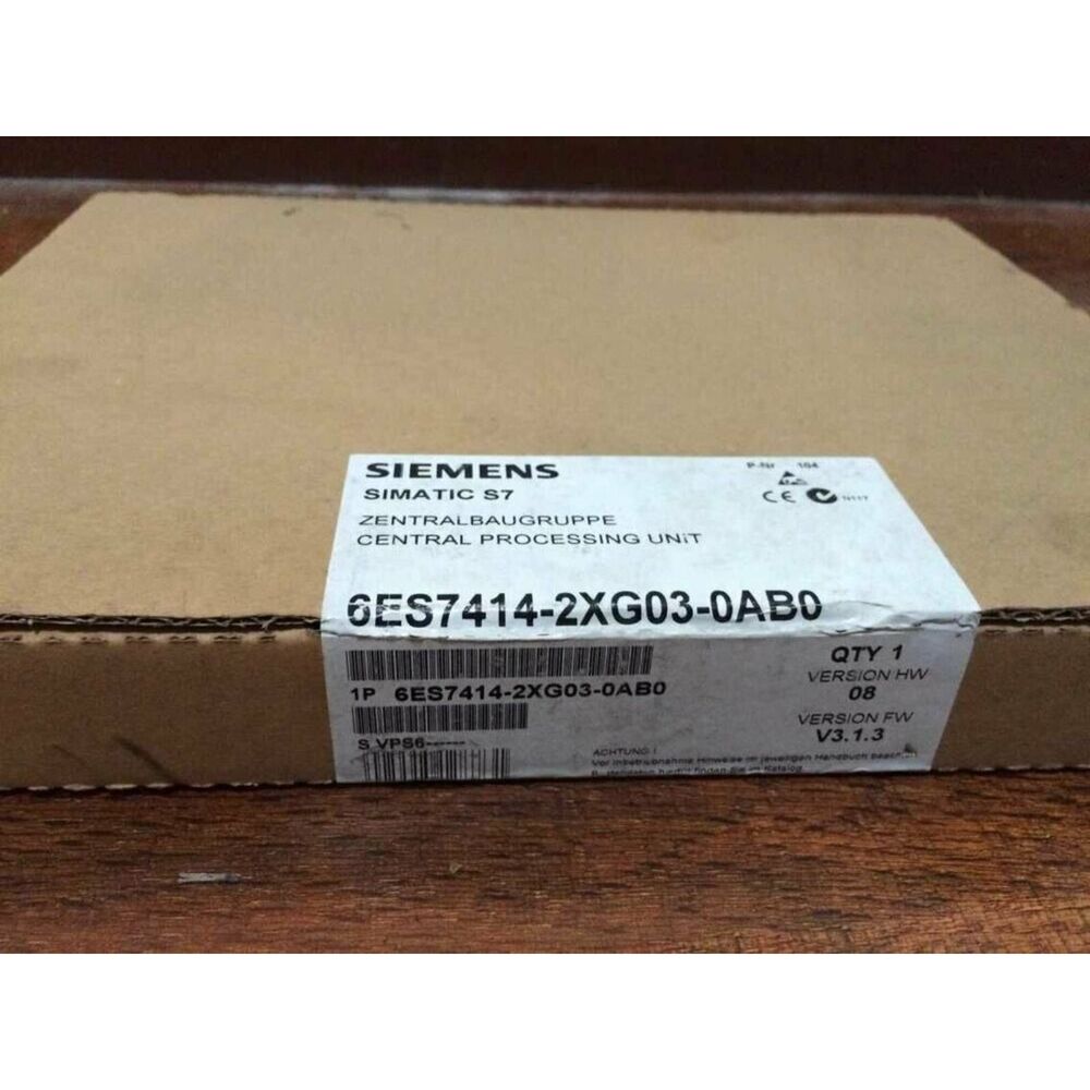 New Siemens 6ES7414-2XG03-0AB0 6ES7 414-2XG03-0AB0 SIMATIC S7-400 CPU 414-2