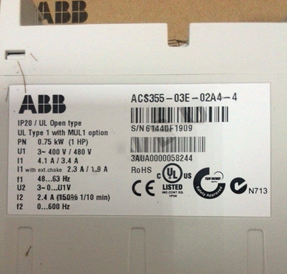 New 1PC ABB ACS355-03E-02A4-4 Inverter ACS35503E02A44 Expedited Shipping