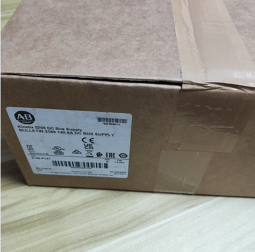 New Sealed AB 2198-P141 SER A Kinetix 5700 DC Bus Supply Allen Bradley 2198P141 DHL / UPS / FedEx