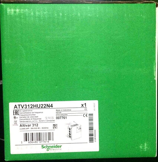 New Genuine Schneider ATV312HU22N4 In Box DHL / UPS / FedEX