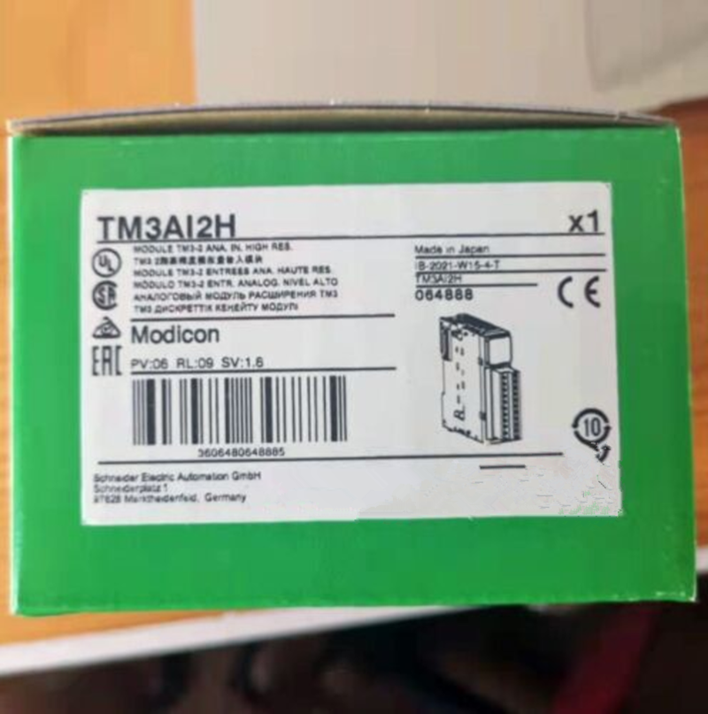 1PC New Schneider TM3AI2H Module Expedited Shipping In Box DHL / UPS / FedEx