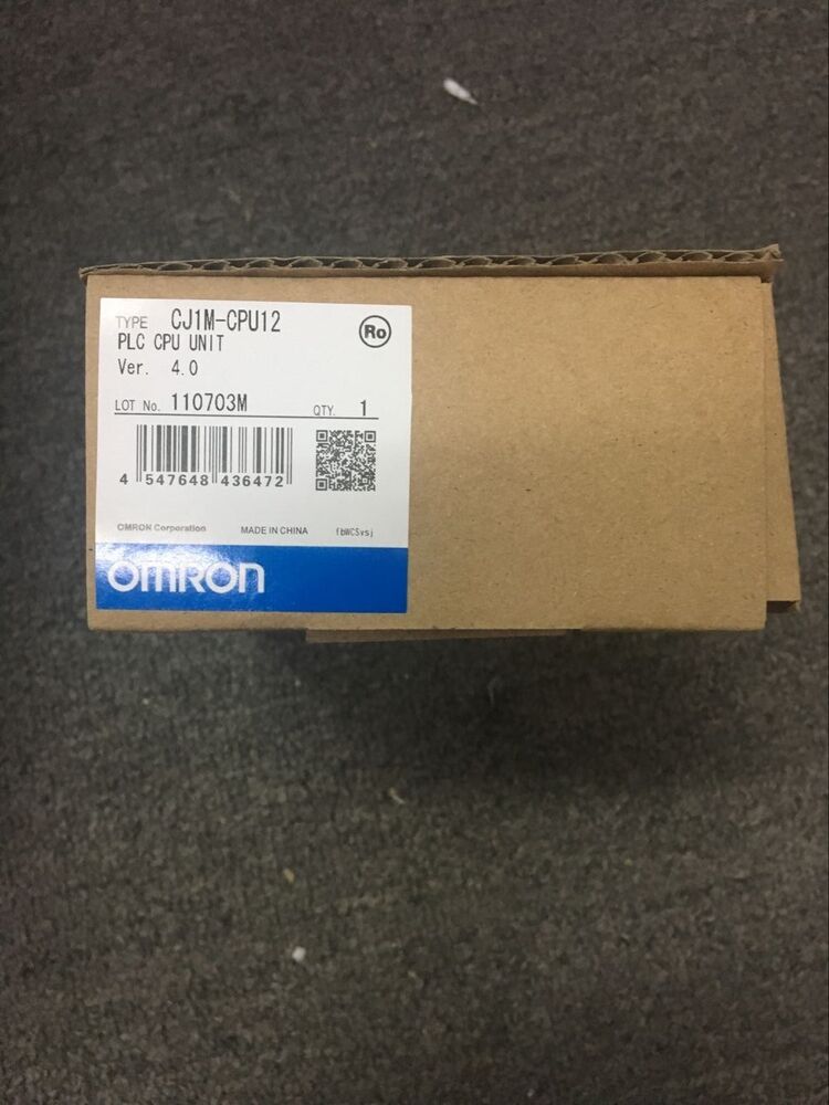 1PC OMRON PLC CJ1M-CPU12 Module CJ1MCPU12 New In Box Expedited Shipping DHL / UPS / FedEx