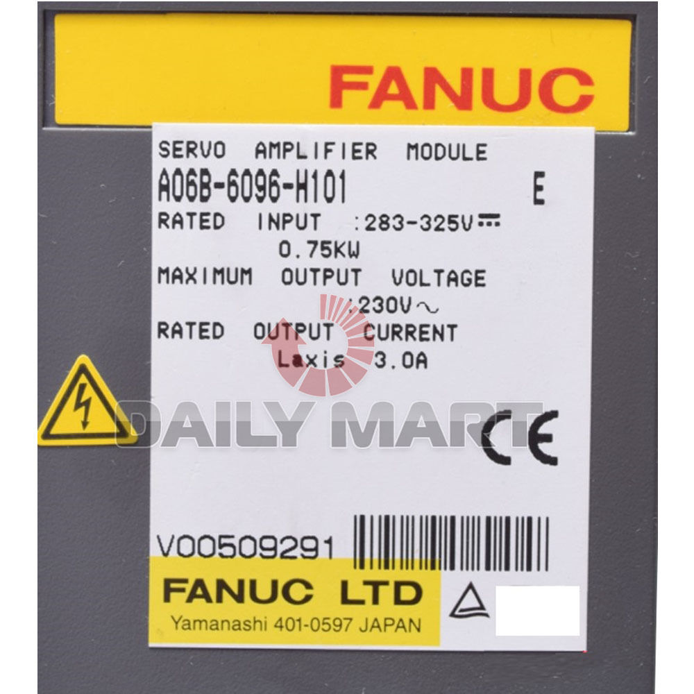 Used FANUC A06B-6096-H101