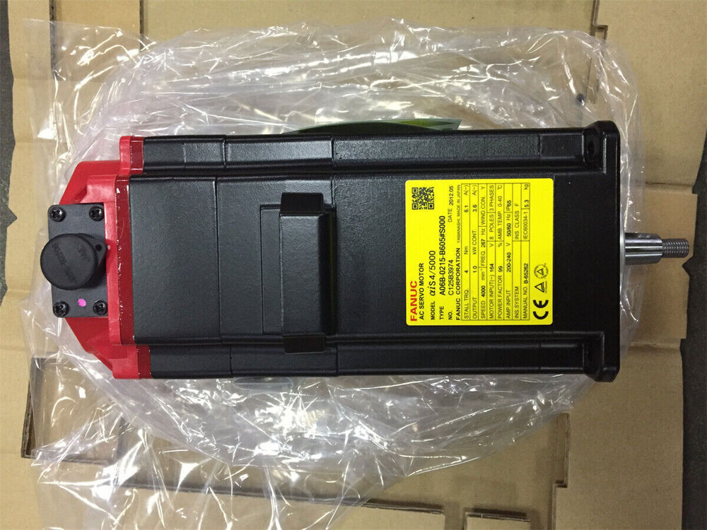 FANUC A06B-0215-B605#S000 Servo Motor New A06B0215B605#S000 Expedited Shipping UPS / DHL / Fedex