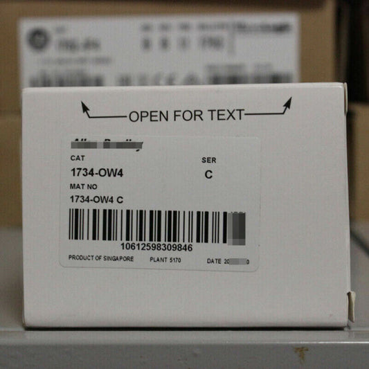 New Sealed for AB Allen Bradley 1734-OW4 Point I/O 4 Point Digital Output Module DHL / UPS / FedEx