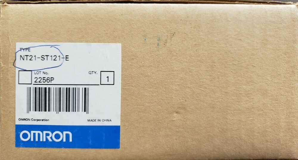 1PC OMRON NT21-ST121-E TOUCH PANEL NT21ST121E HMI New Free Expedited Shipping UPS / DHL / Fedex