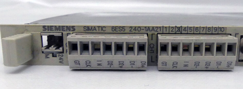 SIEMENS SIMATIC S5 6ES5240-1AA21 6ES52401AA21 Vers. 03 -used-- Fedex / DHL