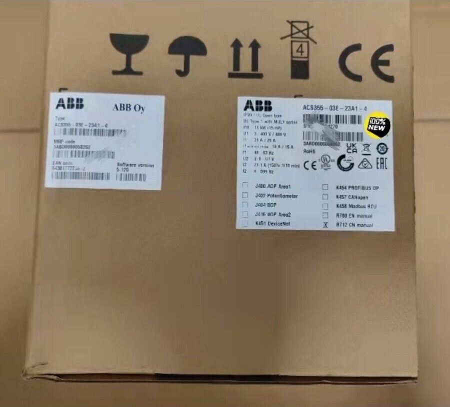 New 1PC ABB ACS355-03E-23A1-4 Inverter ACS35503E23A14 Expedited Shipping