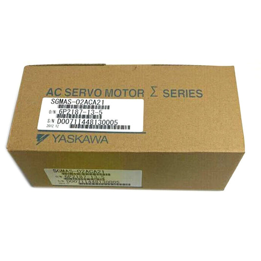 YASKAWA AC SERVO MOTOR SGMAS-02ACA21 NEW NOT IN BOX DHL / UPS / FedEx