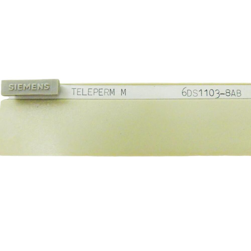 SIEMENS TELEPERM M 6DS1103-8AB 6DS1 103-8AB Central Processor Vers. 01 -new-- UPS / Fedex / DHL