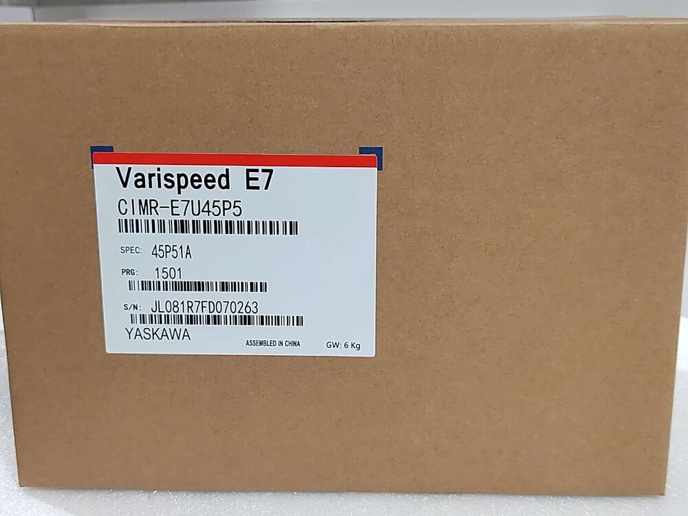 New Yaskawa Drive CIMR-E7U45P5 in Stock By DHL/UPS/FedEx Fast Shipping Fedex / DHL