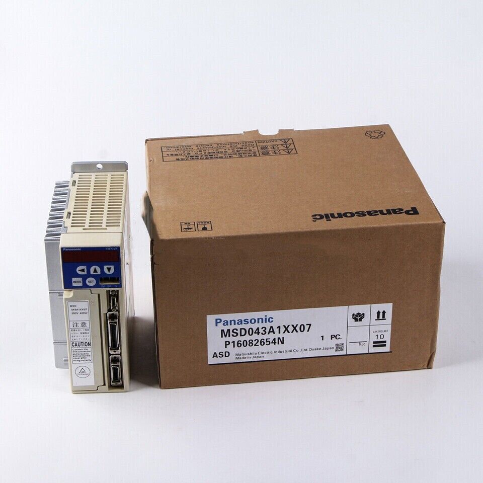 1PC New Panasonic MSD043A1XX07 Servo Driver Expedited Shipping