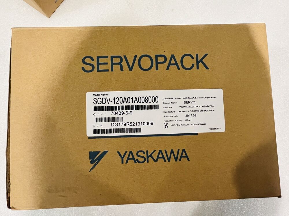 New Yaskawa ServoPack Drive SGDV-120A01008000 in stock with 12 Months Warranty UPS / Fedex / DHL