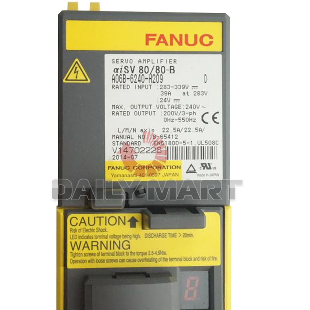 Brand New in Box FANUC Servo A06B-6240-H209