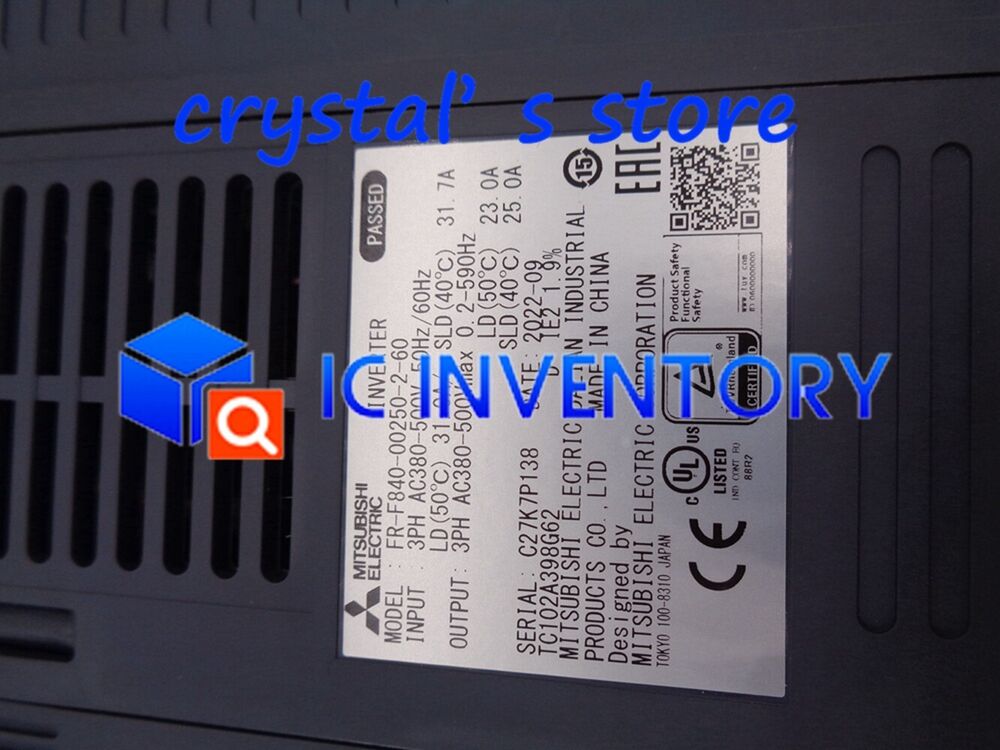 1PCS New Mitsubishi Inverter FR-F840-00250-2-60 Fast Ship UPS / DHL / FedEx