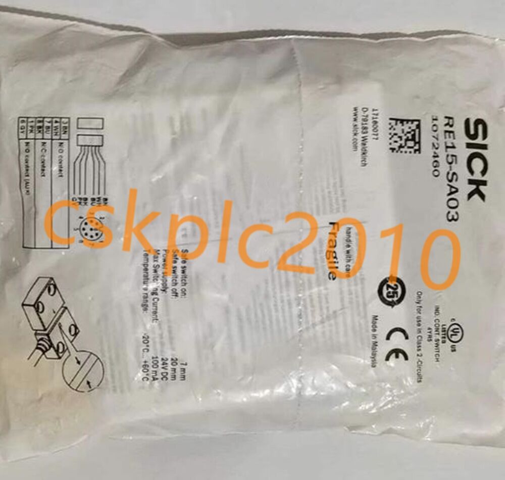 1 PCS NEW IN BOX SICK Safety switch RE15-SA03(RE15-SA03+RE15-SK) 1072460